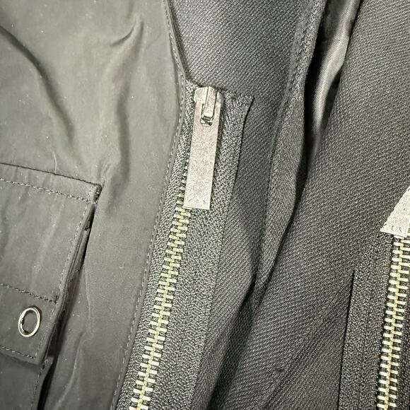 MCQ Alexander McQueen Genesis II Hybrid Utility Blazer Jacket Black IT 50 US 40 - Picture 6 of 13